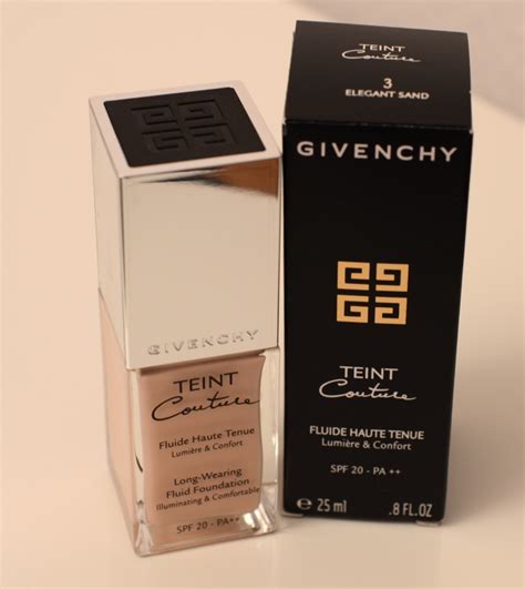 givenchy teint couture fluid foundation n12|Givenchy teint couture foundation.